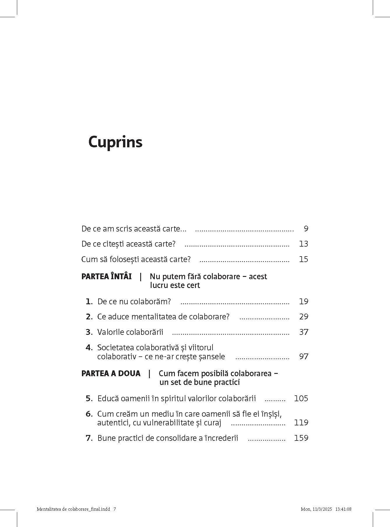 Mentalitatea de colaborare